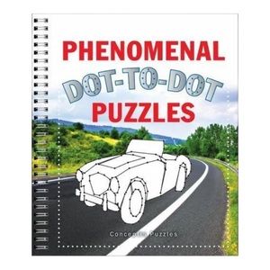 Phenomenal Dot-To-Dot Puzzles (Connectivity) by Conceptis Puzzles Adult Puzzles